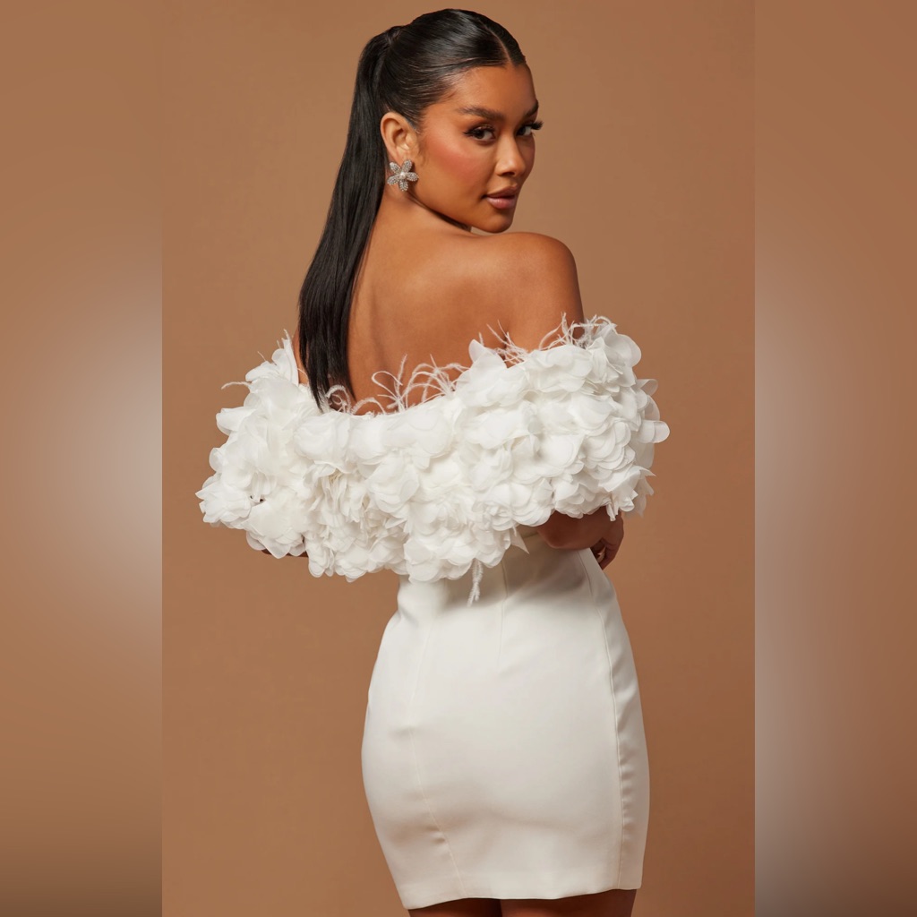 Brand Newfashion Novameredith Wht Mini Dress Size 2x